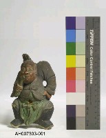 藏品(木製神像(左))的圖片